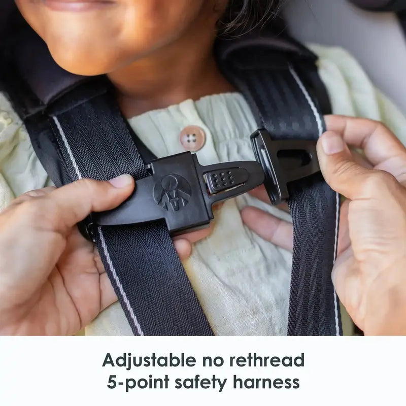 Baby Trend Cover Me 4-in-1 Premium Adjustable Convertible Infant Car Seat w/ Integrated Canopy & Side Impact Protection